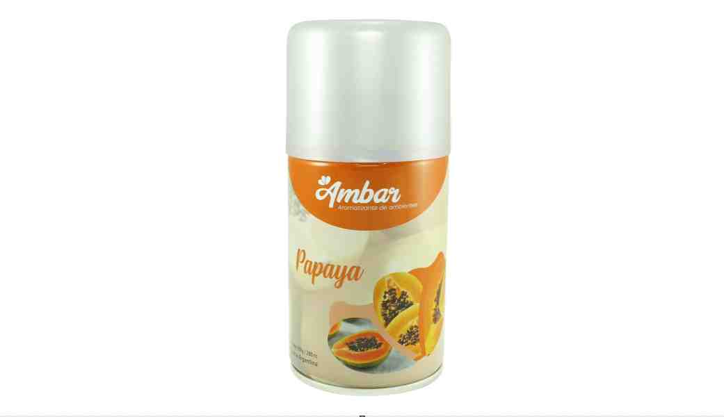 AMBAR PAPAYA AROMATIZADOR DE AMBIENTE 280CC
